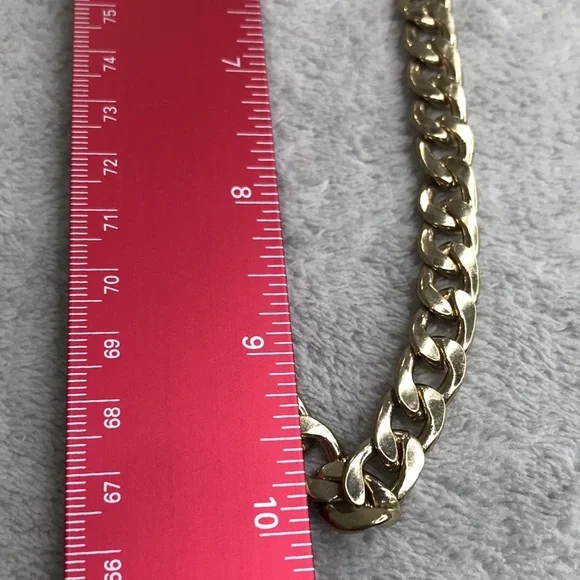 Ariel Neman UO ExclusiveMen's Thick Chain Necklace Gold Tone New